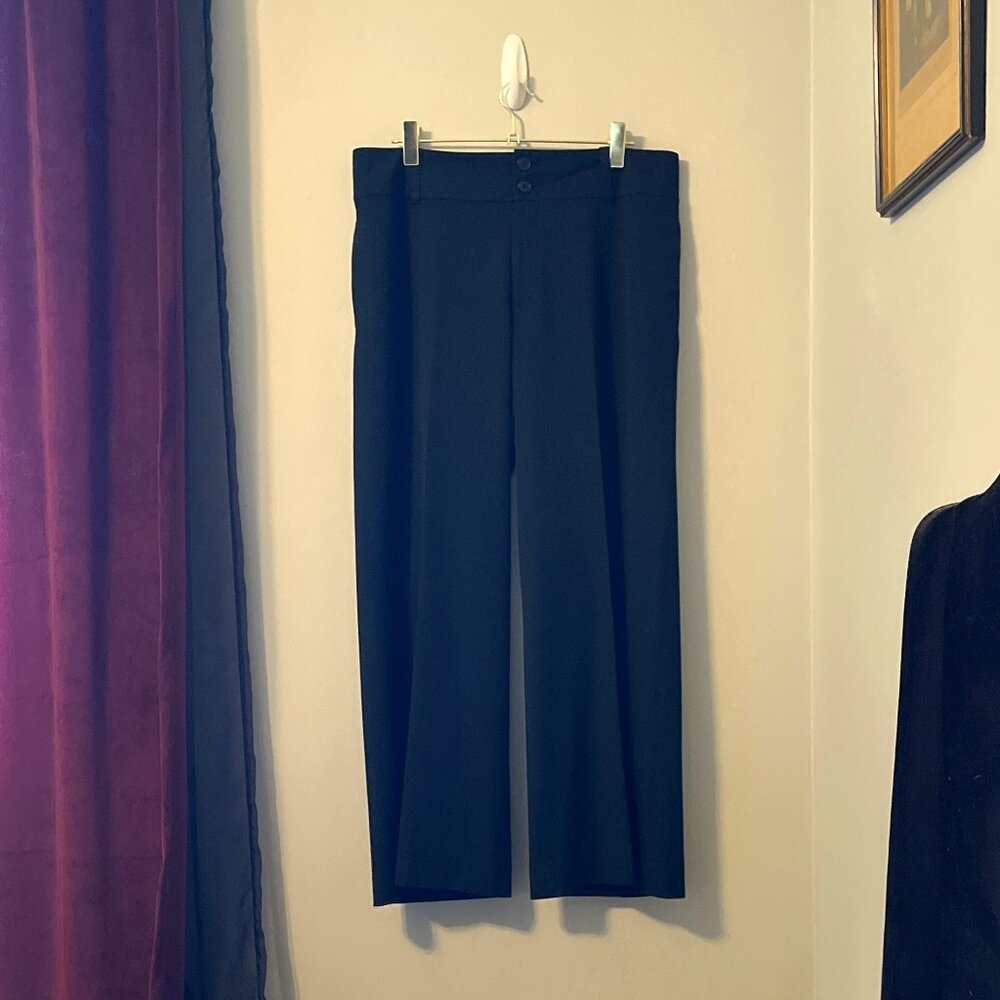 Lauren Ralph Lauren Black Straight Leg Trousers